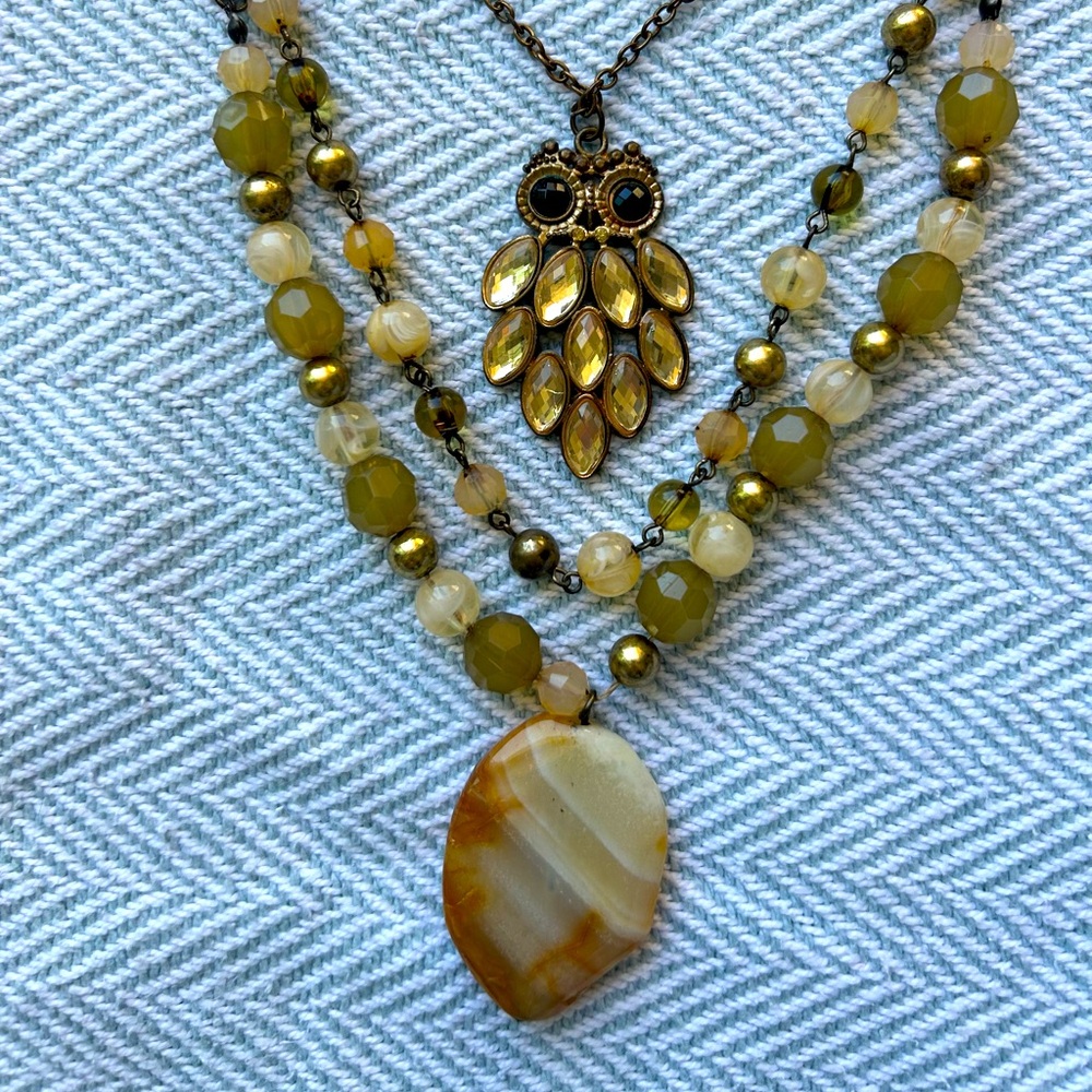 Bohemian Necklace Set